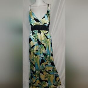 City Triangle Eegant Multicolor Maxi Dress